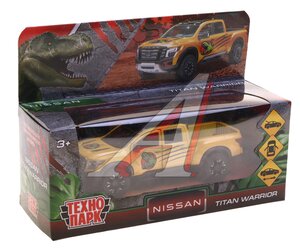 Изображение 1, TITAN-13DIN-YE Модель автомобиля NISSAN Titan Warrior металлическая (1:43) ТЕХНОПАРК