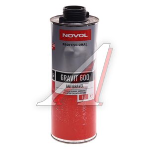 Изображение 1, 37841 Антигравий черный 1л GRAVIT 600 MS (Уценка) NOVOL