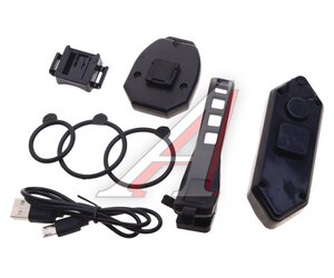 Изображение 2, BZ-2227 Фонарь велосипедный задний USB с аккумулятором