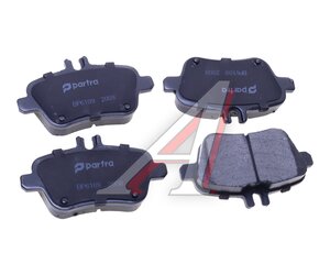 Изображение 1, BP6109 Колодки тормозные MERCEDES A (W176) (12-) задние (4шт.) PARTRA