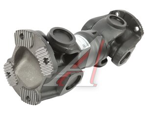 Изображение 2, У43114-2202011-01 Вал карданный КАМАЗ, УРАЛ промежуточный (4 отверстия) L=418мм увеличенный ресурс УКД