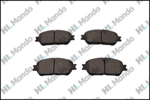 Изображение 2, MPT45 Колодки тормозные TOYOTA Camry (01-06) передние (4шт.) MANDO