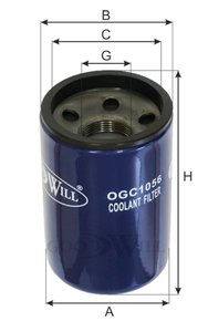Изображение 3, OGC1056 Фильтр охлаждающей жидкости GOODWILL