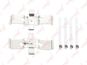 Изображение 1, BC8408 Комплект VW Touareg (10-) монтажный колодок тормозных передних LYNX