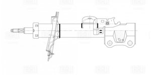 Изображение 2, AG30153 Амортизатор GEELY Atlas (NL-3) (16-) подвески передней левый TRIALLI