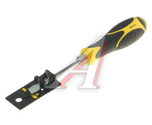 Изображение 1, ER-4SA-03H Отвертка шлицевая SL 6.5х100мм магнитная ударная силовая (с держателем) ЭВРИКА