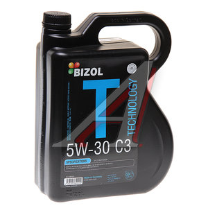 Изображение 1, 85121 Масло моторное TECHNOLOGY 5W30 C3 синт.5л BIZOL
