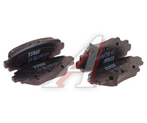 Изображение 2, GDB3593 Колодки тормозные MAZDA 3 (13-) (2.0) задние (4шт.) TRW
