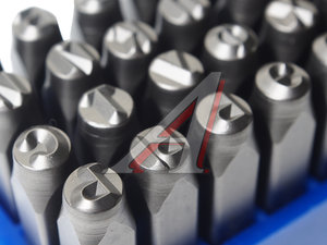 Изображение 2, JTC-7251 Клейма буквенные кириллица 4мм (HRC 60+-2° DIN 1451) JTC