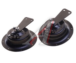 Изображение 2, TZ-226 CHROME Сигнал звуковой 12V 290/345Hz комплект 2шт. TORINO