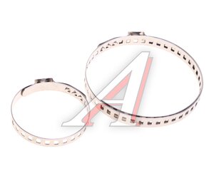 Изображение 2, 40920121 Хомут пыльника ШРУС 20-40/8мм+40-110/8мм нержавеющая сталь комплект 2шт. OTK