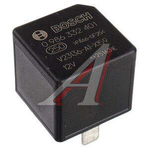 Изображение 1, 0986332401 Реле BMW FORD MERCEDES универсальное BOSCH