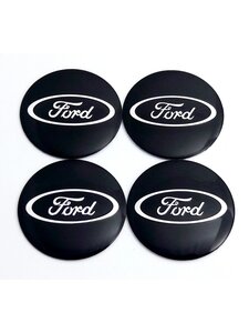 Изображение 2, NZD6 025 Эмблема диска колесного "FORD чер." (6см) металл комплект 4шт. MASHINOKOM