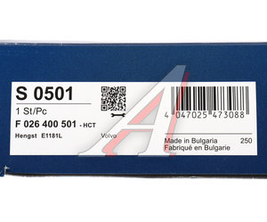 Изображение 5, F026400501 Фильтр воздушный VOLVO V40 (13-) BOSCH