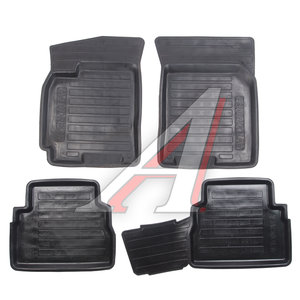 Изображение 1, ADRPRO015 Коврик салона CHEVROLET Lacetti (04-) резина черный (4 предм.) AVTODRIVER