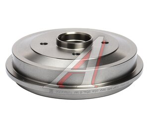 Изображение 1, PDR1460 Барабан тормозной PEUGEOT 206 (98-) задний (1шт.) PATRON