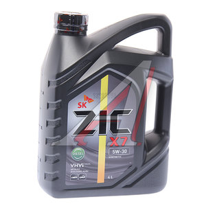 Изображение 1, 162610 Масло дизельное Х7 DIESEL SL/CF/A3/B3/A3/B4 5W30 синт.4л ZIC