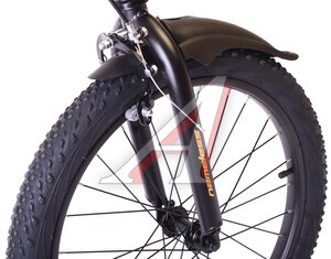Изображение 4, 20S2-BK/OR(25) Велосипед 20" 1-ск. черный NAMELESS