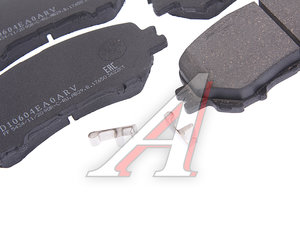 Изображение 2, D1060-4EA0A-RV Колодки тормозные NISSAN Qashqai (14-) передние (4шт.) OE