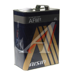 Изображение 1, ATF-6004 Масло трансмиссионное ATF для АКПП 4л Wide Range AFW+ AISIN