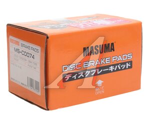 Изображение 3, MS-C0074 Колодки тормозные PEUGEOT 308 (14-) задние (4шт.) MASUMA