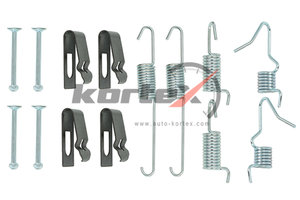 Изображение 1, KBD013 Ремкомплект NISSAN X-Trail (T31) колодок тормозных барабанных KORTEX
