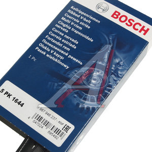 Изображение 3, 1987946237 Ремень приводной поликлиновой 5PK1644D BOSCH