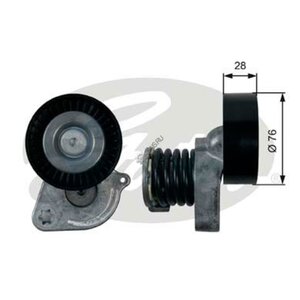Изображение 2, T39207 Ролик приводного ремня MERCEDES C (W204) GATES