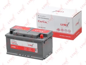 Изображение 3, E19C Аккумулятор LYNX 85А/ч обратная полярность, низкий