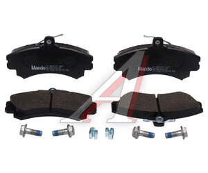 Изображение 1, MBF015711 Колодки тормозные MITSUBISHI Colt (04-12) передние (4шт.) MANDO
