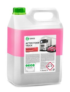 Изображение 1, 113191 Шампунь для грузового авто двухкомпонентный 6кг Active Foam Truck GRASS