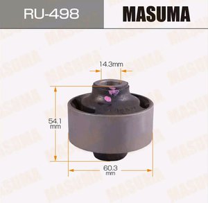 Изображение 2, RU-498 Сайлентблок MITSUBISHI Lancer, Outlander рычага переднего задний MASUMA