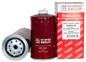 Изображение 2, KF3024 PR Фильтр топливный ЗИЛ-5301, МТЗ тонкой очистки (дв.ММЗ-260) Профессионал КОСТРОМСКОЙ ФИЛЬТР