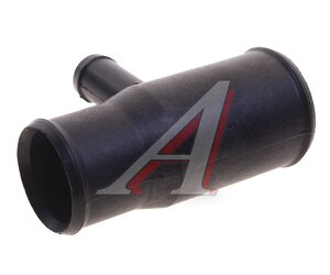 Изображение 2, 33023-1303018-10 Патрубок ГАЗ-3302 радиатора соединительный c отводом для отопителя