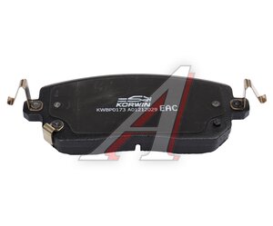 Изображение 4, KWBP0173 Колодки тормозные HAVAL Jolion передние (4шт.) KORWIN