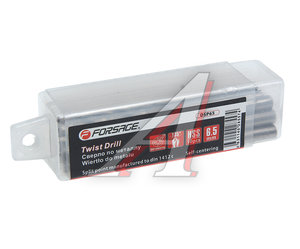 Изображение 2, F-DSP65 Сверло по металлу 6.5х101мм HSS (10шт.) FORSAGE