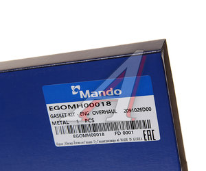 Изображение 6, EGOMH00018 Прокладка двигателя HYUNDAI Elantra (00-) (1.6) комплект (M) MANDO
