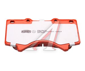 Изображение 4, PN1541S Колодки тормозные TOYOTA Land Cruiser (J200) передние (4шт.) NIBK
