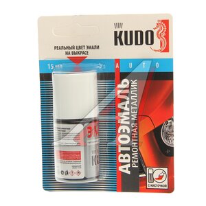 Изображение 1, KU-74304 Краска BYD BYM MOUNTAINS GREY серая с кистью 15мл KUDO