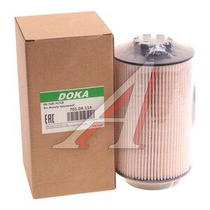 Изображение 2, 701.04.114 Фильтр топливный MAN TGA, TGL, TGM, TGS, TGX DOKA