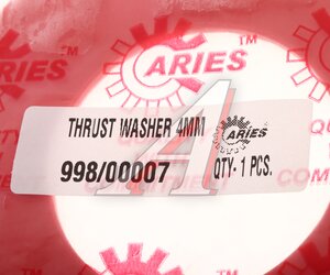 Изображение 3, 998/00007 Шайба JCB уплотнительная пластиковая (71х150х4мм) ARIES