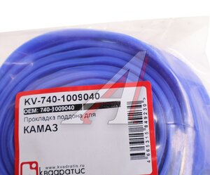 Изображение 2, KV-740-1009040 Прокладка КАМАЗ картера масляного силикон КВАДРАТИС