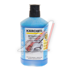 Изображение 1, 6.295-750.0 Шампунь автомобильный 3в1 (1л) KARCHER