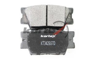 Изображение 3, KT3426STD Колодки тормозные TOYOTA Rav 4, Camry (06-) задние (4шт.) KORTEX