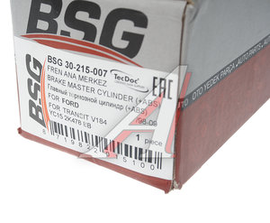 Изображение 5, BSG30215007 Цилиндр тормозной главный FORD Transit (00-06) BSG