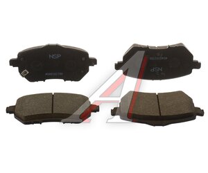 Изображение 1, NSPRS7N70 Колодки тормозные GEELY Coolray (24-) передние (керамика) (4шт.) NSP