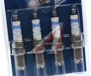 Изображение 3, 0242222804 Свеча зажигания FR91X SUPER-4 комплект BOSCH