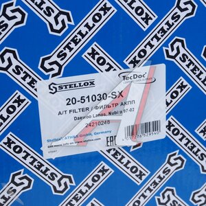 Изображение 5, 20-51030-SX Фильтр масляный АКПП CHEVROLET Lanos (97-02) STELLOX