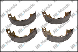 Изображение 6, MLK04 Колодки тормозные KIA K2500, K2700 (99-) задние барабанные (4шт.) MANDO