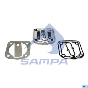 Изображение 2, 093.468 Плита MERCEDES Actros дв.OM501 компрессора комплект SAMPA
